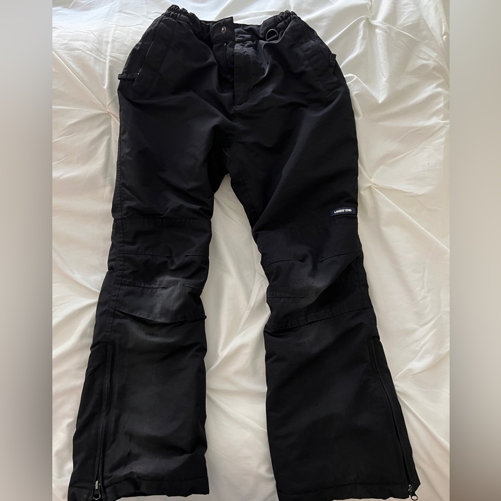Lands' End Kids Snow Pants in Black